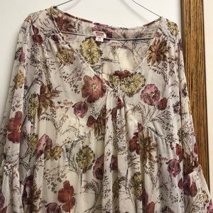 bohemian style maxi dress, size XXL